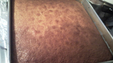 Bolo de farinha láctea e canela econômico