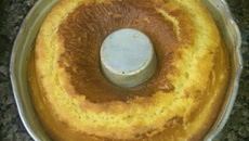 Bolo de fubá preguiçoso