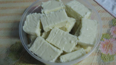 Cocada de leite ninho