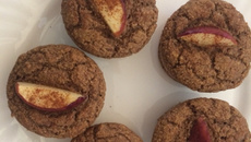 Bolinho de maçã integral