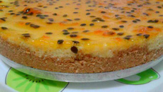 Cheesecake de maracujá