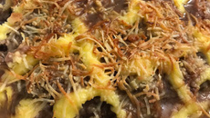 Bolo de carne moída assado da Nanni