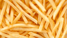 Batata frita sem fritar