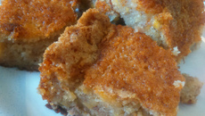 Bolo de banana com farinha de rosca