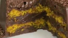 Bolo bombom de cenoura