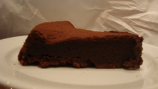 Bolo mousse de chocolate