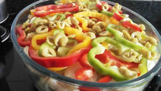 Bacalhoada com batata doce