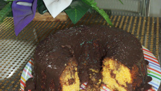 Bolo de fubá sem farinha e sem fermento