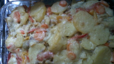 Bacalhoada gratinada