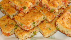 Torta salgada especial da Thá