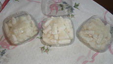 Bala de coco (gelada)