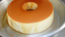 Pudim de leite ninho