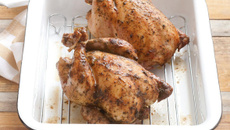 Galeto com chutney de manga