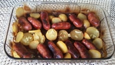Linguiça assada