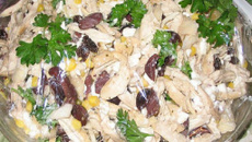 Salpicão de bacalhau fácil