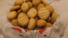 Biscoitos ou biscoitinhos de fécula de batata