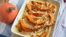 Moranga com queijo parmesão 