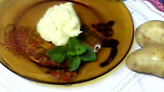 Purê de micro-ondas