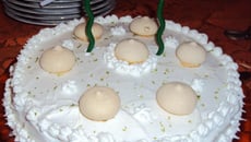 Bolo Merengue de limão