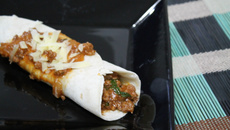 Panqueca de carne moída simples