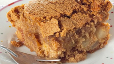 Torta de maçã com casquinha crocante