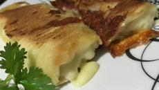 Enroladinho de pão de forma