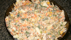 Salada fria