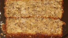 Bolo integral light de banana e aveia