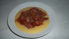 Angu de linguiça do Sergio