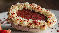 Ovo de Páscoa red velvet