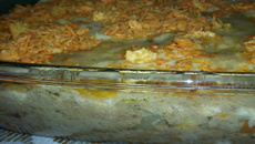 Carne moída de forno