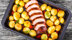 Costela suína ao forno