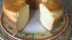 Bolo de leite em pó