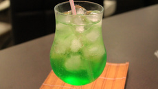 Soda italiana de maçã verde