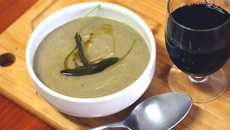 Sopa de berinjela à italiana