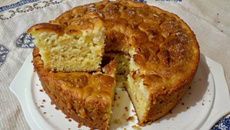 Bolo de laranja fofinho