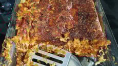 Torta de liquidificador vegetariana