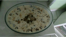 Torta de wafer coberto de chocolate e creme de limão