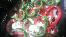 Peixe assado com cachaça