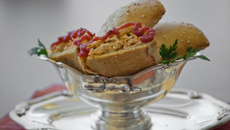 Pastel de frango assado