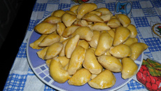 Pastelzinho de pizza crocante