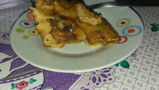 Bolo de banana da terra frita