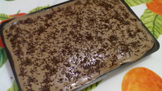 Bolo de chocolate recheado