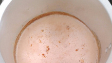 Geladinho de açúcar queimado