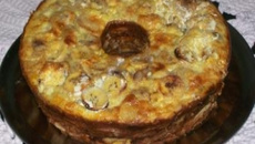 Torta fácil de banana