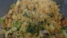 Farofa de maracujá com bacon