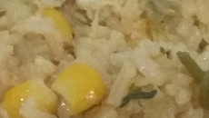 Arroz com jiló