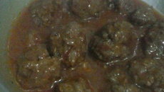 Almôndegas sem ovos