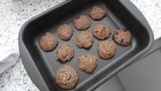 Biscoito de aveia e chocolate (cookies)