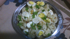 Salada de couve-flor